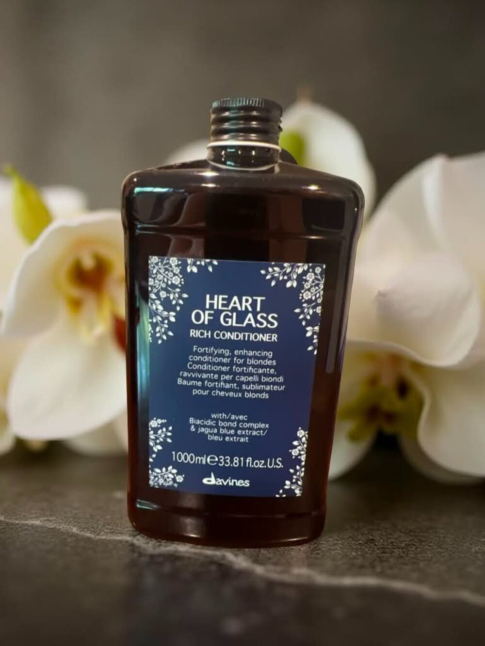 Davines Heart Of Glass Sheer Glaze Blond Conditioner 33.8 oz